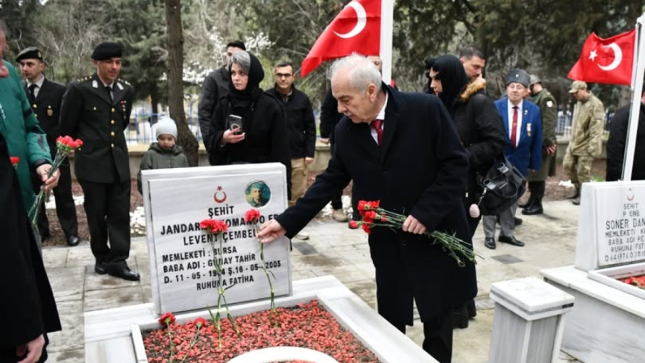 Mehmet Özcan: Şehitlerimizi rahmet, minnet ve saygıyla anıyoruz