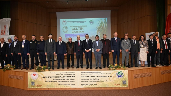 Edirne'de uluslararası çeltik çalıştayı