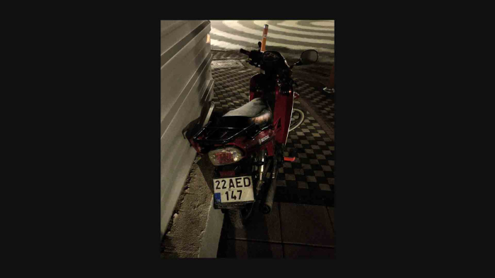 Keşan’da otomobille çarpışan motosikletin sürücüsü yaralandı