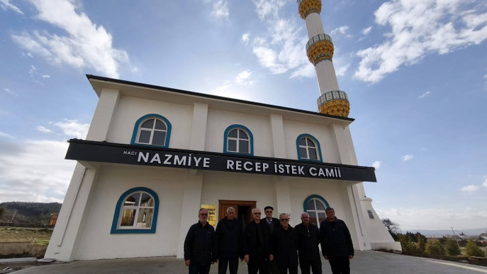 Keşan Hacı Nazmiye-Recep İstek Camii, ibadete açıldı