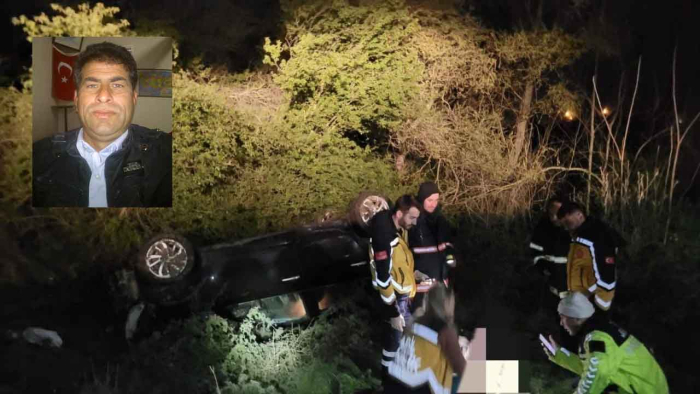 Uzunköprü’de hafif ticari araç dereye uçtu: 1 ölü, 1 yaralı