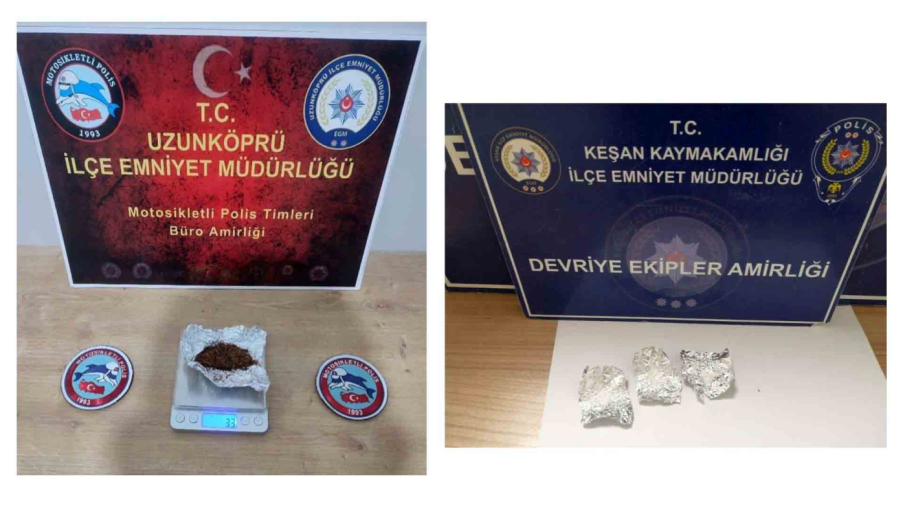 Okul önünde uyuşturucu satışına 2 tutuklama