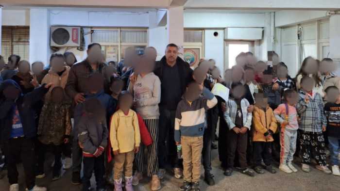 ROM-DER’den 280 çocuğa kışlık giyim