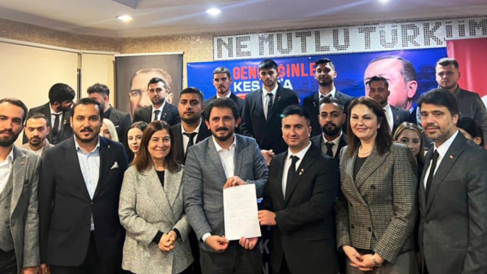 AK Parti Keşan Gençlik Kolları Başkanlığı’na İsa Vural seçildi