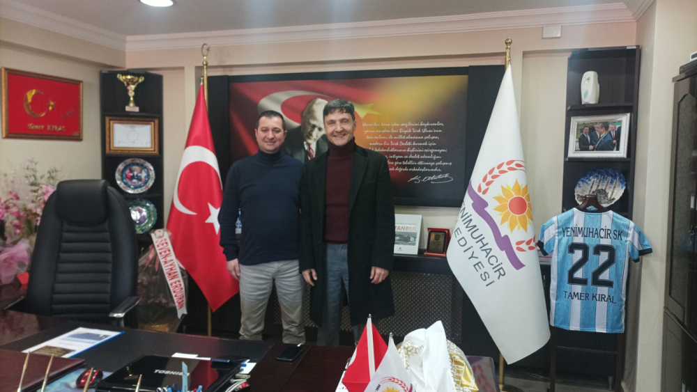 Ünlü şarkıcı Sinan Özen’den, Tamer Kıral’a ziyaret