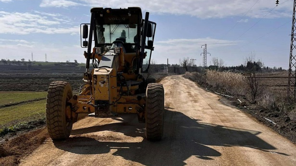 Küçükdoğanca köyü yolu yapılıyor