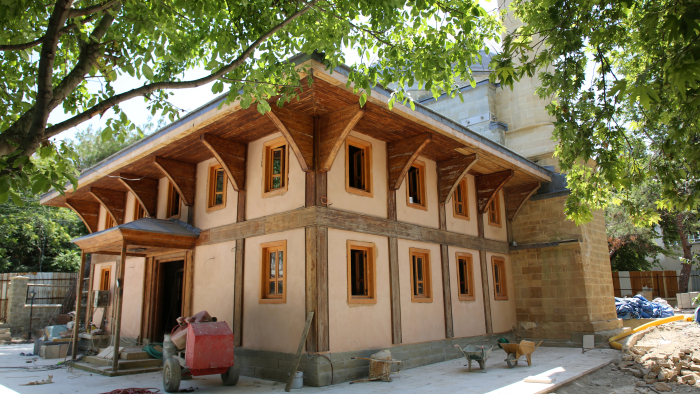 5 asırlık caminin restorasyonu için 20 yıldır kapalı olan taş ocağı açıldı