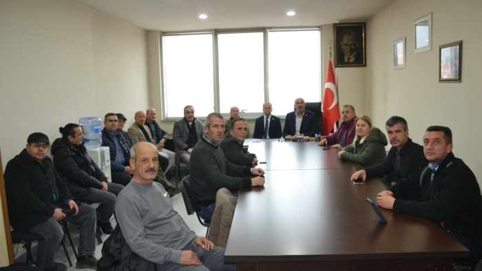 Kadir Delibalta’dan, Keşan Muhtarlar Derneği’ne ziyaret