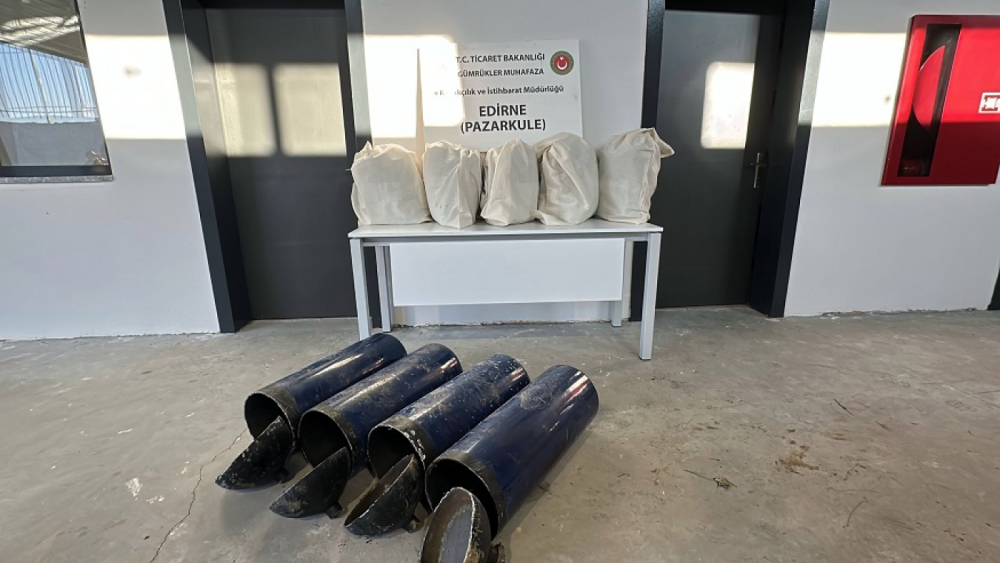 Aracın LPG tanklarında 34,5 kilo uyuşturucu ele geçirildi