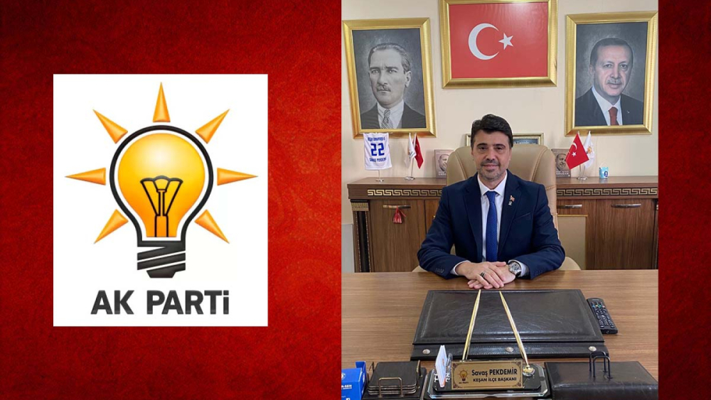 AK Parti Keşan İlçe Başkanı Pekdemir: Keşan’ın satılmasına göz yummayın