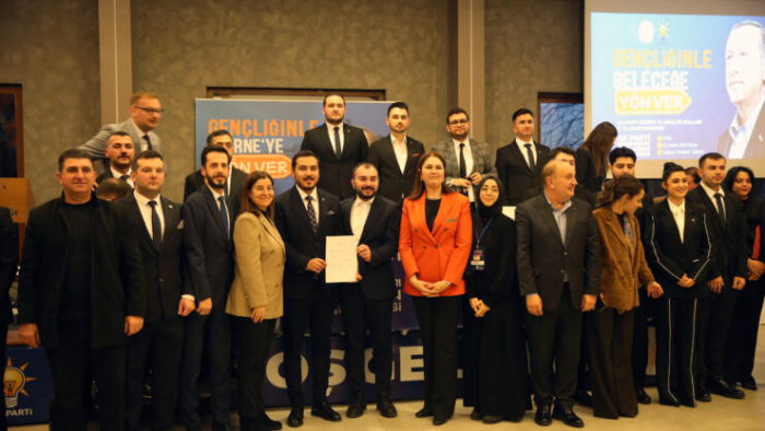 AK Parti Edirne Gençlik Kolları Kongresi yapıldı