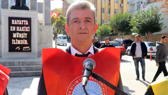 Eğitim-İş Keşan Temsilcilik Başkanı Erol Yazla: Mesleğimiz onurumuzdur