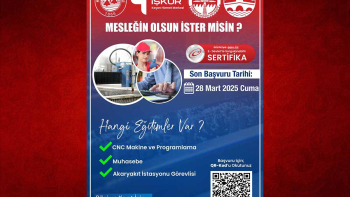 Keşan’da, ‘Nitelikli işgücü yetiştirme programı’ başlatılacak