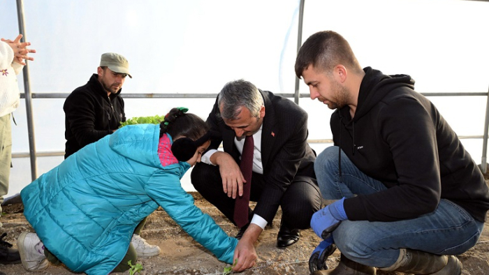Edirne'de 'Çocuk Tarım Akademisi' kuruldu